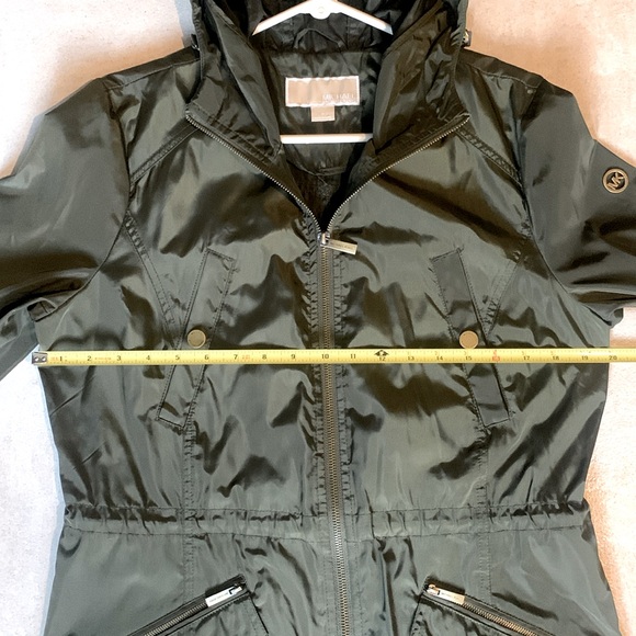 Michael Kors Jacket - Size Medium - Army Green - Lightly Worn - Picture 6 of 9